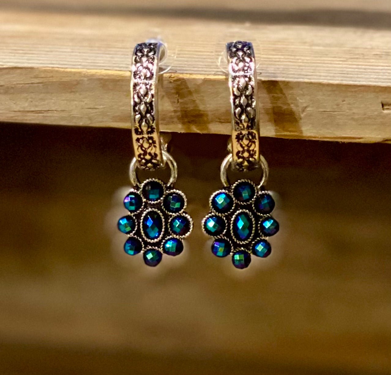 CHARM HOOP EARRINGS - CountryFide Custom Accessories and Outdoors