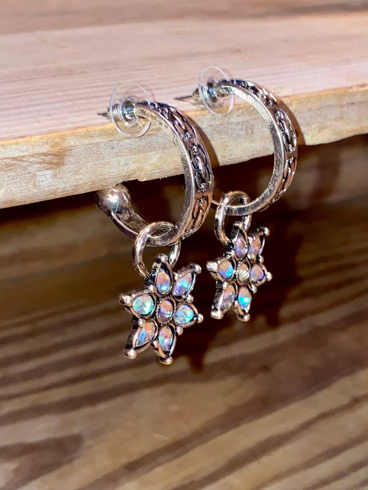 CHARM HOOP EARRINGS - CountryFide Custom Accessories and Outdoors