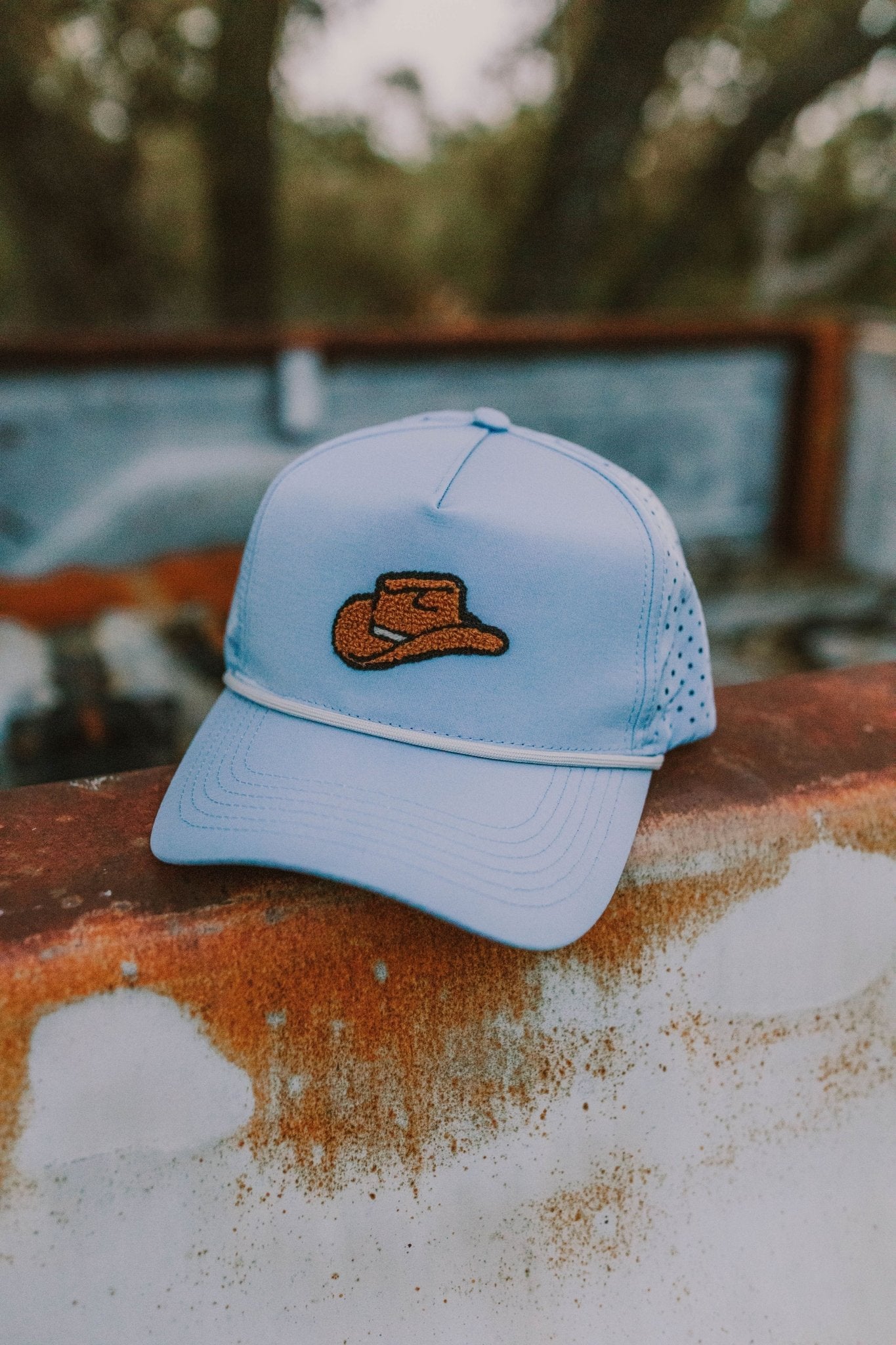 CHENILLE COWBOY PATCH CAP - CountryFide Custom Accessories and Outdoors