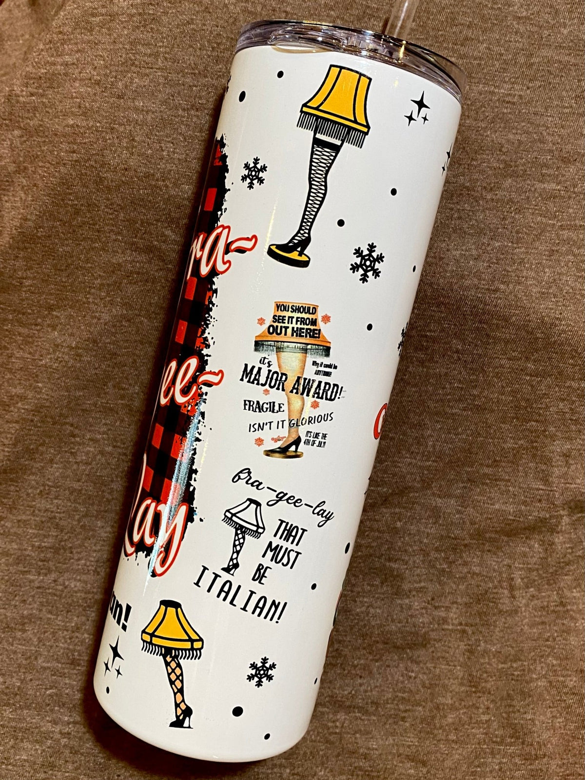 CHRISTMAS STORY TUMBLER - CountryFide Custom Accessories and Outdoors