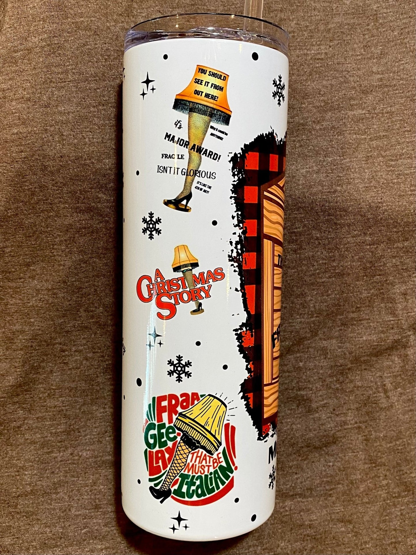 CHRISTMAS STORY TUMBLER - CountryFide Custom Accessories and Outdoors
