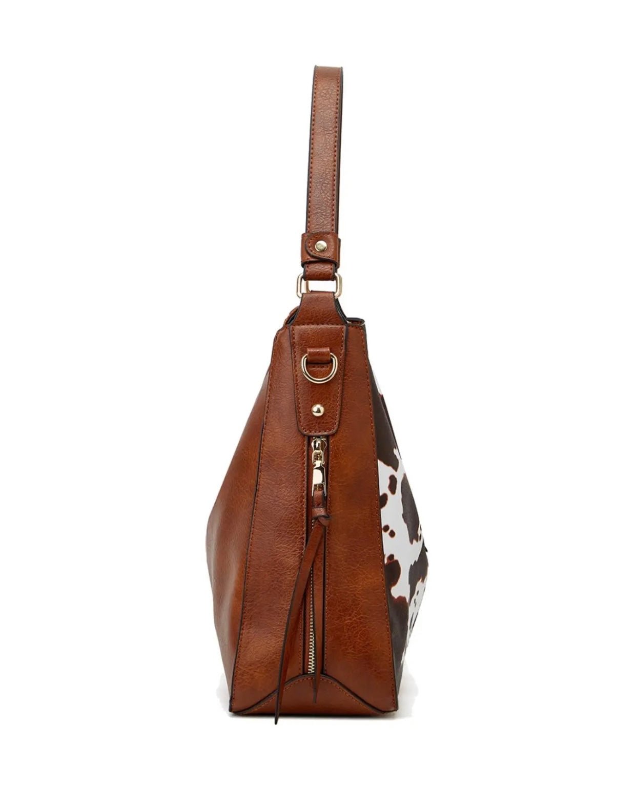 CONCEAL COW PRINT LEATHER PURSE - CountryFide Custom Accessories and Outdoors