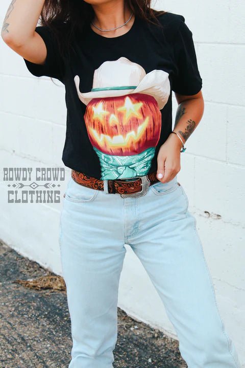COWBOY PUMPKIN TEE - CountryFide Custom Accessories and Outdoors