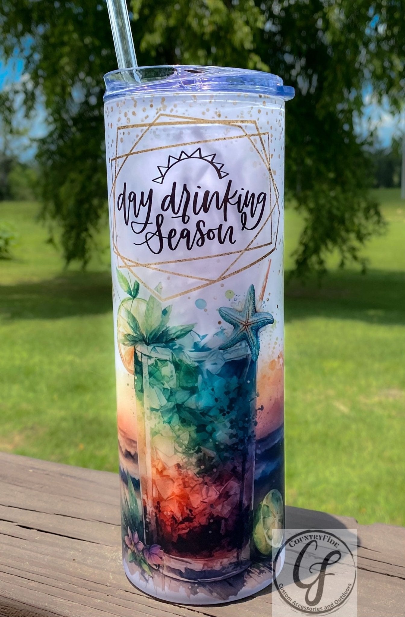 DAY DRINKING - CountryFide Custom Accessories and Outdoors
