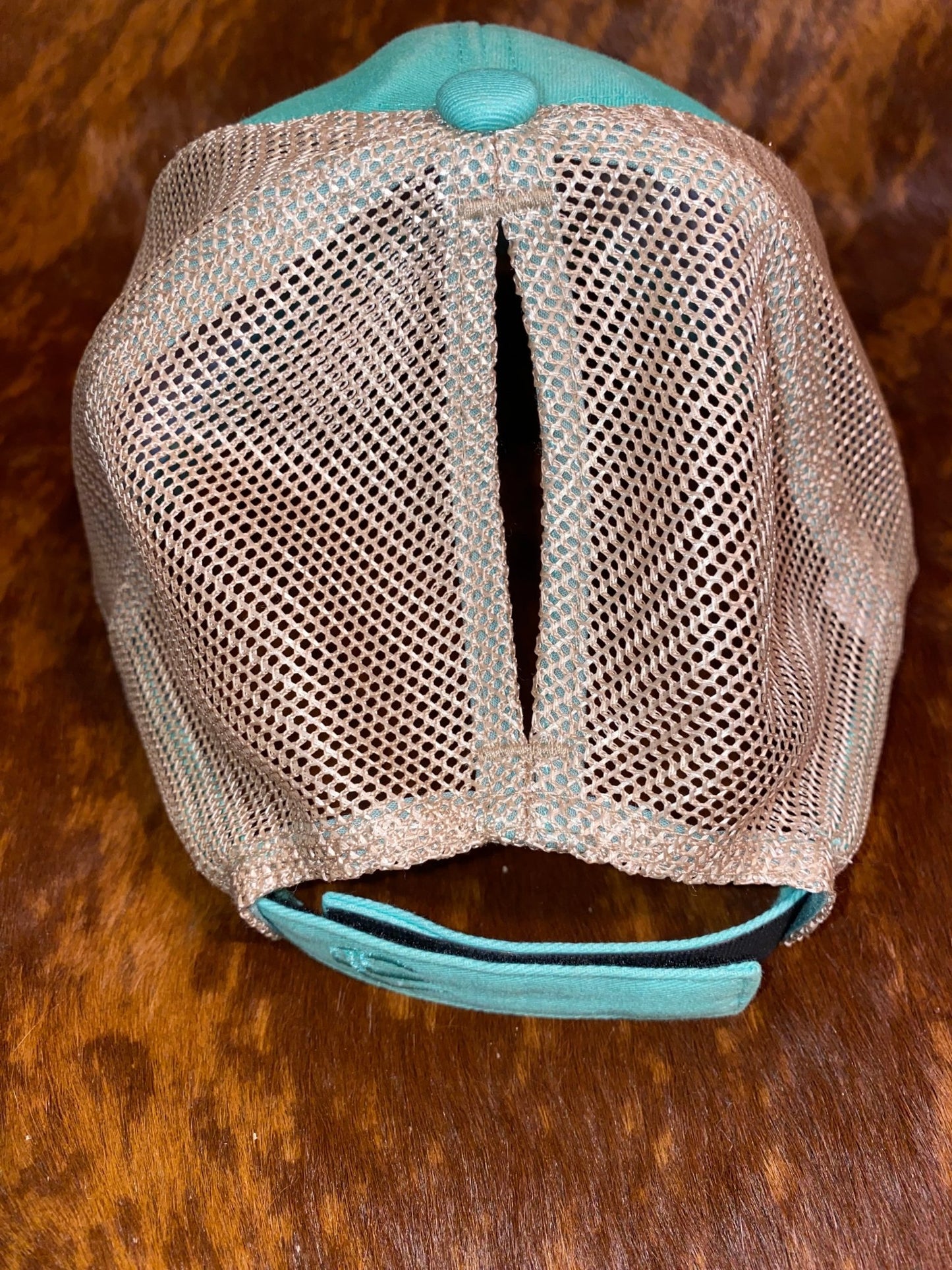 DREAM CATCHER LEATHER PATCH PONYTAIL CAP - CountryFide Custom Accessories and Outdoors