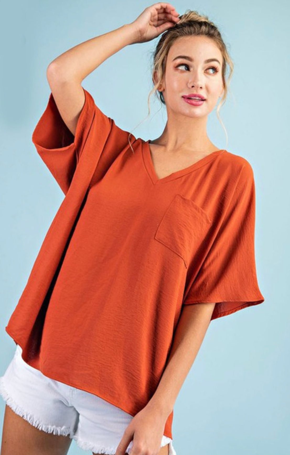 EESOME SOLID POCKET BLOUSE - CountryFide Custom Accessories and Outdoors