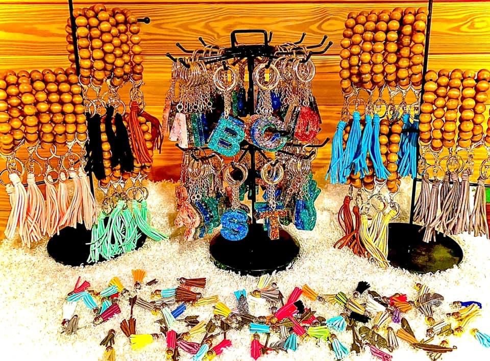 Epoxy Letter Keychain - CountryFide Custom Accessories and Outdoors
