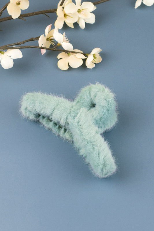 Fuzzy Hair Clips - CountryFide Custom Accessories and Outdoors