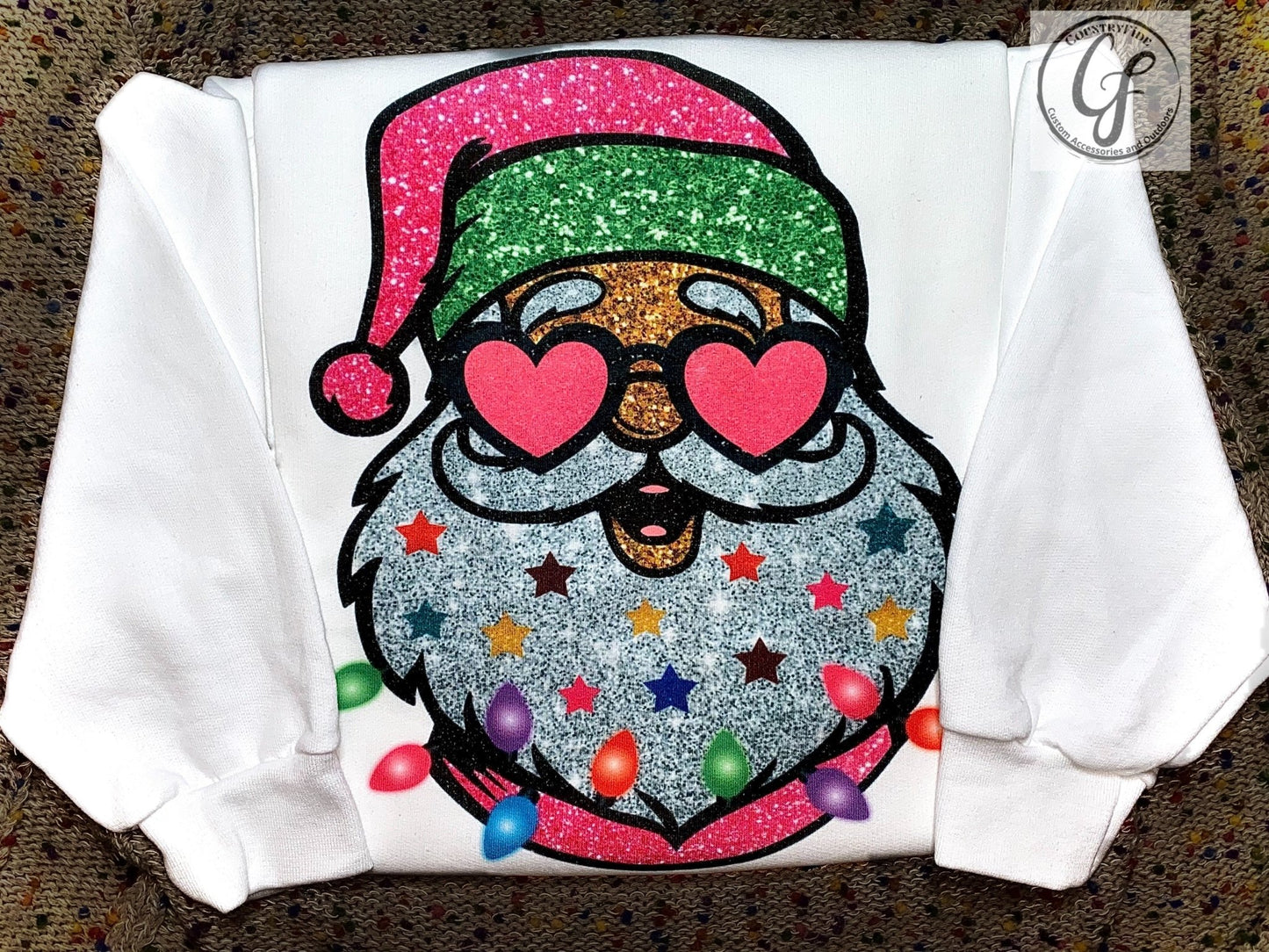 GLITTER SANTA - CountryFide Custom Accessories and Outdoors