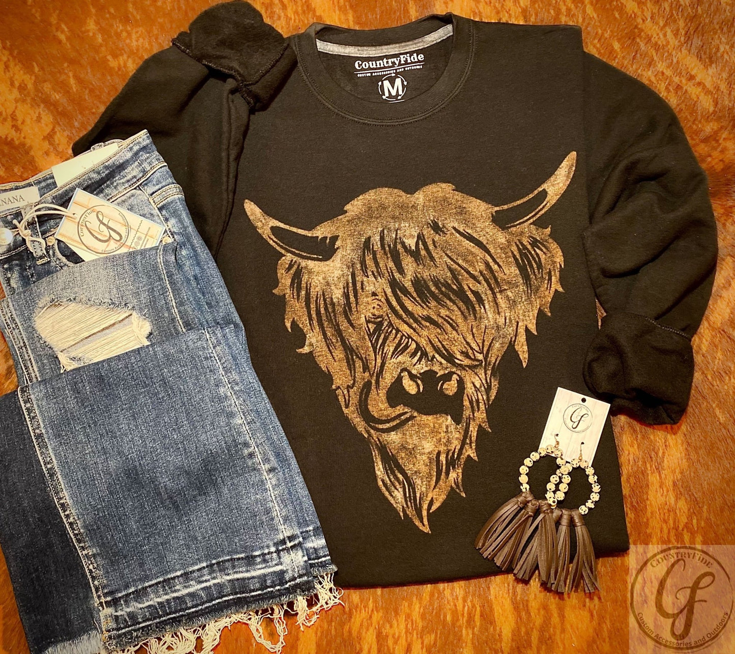 HAND BLEACHED HIGHLAND - CountryFide Custom Accessories and Outdoors