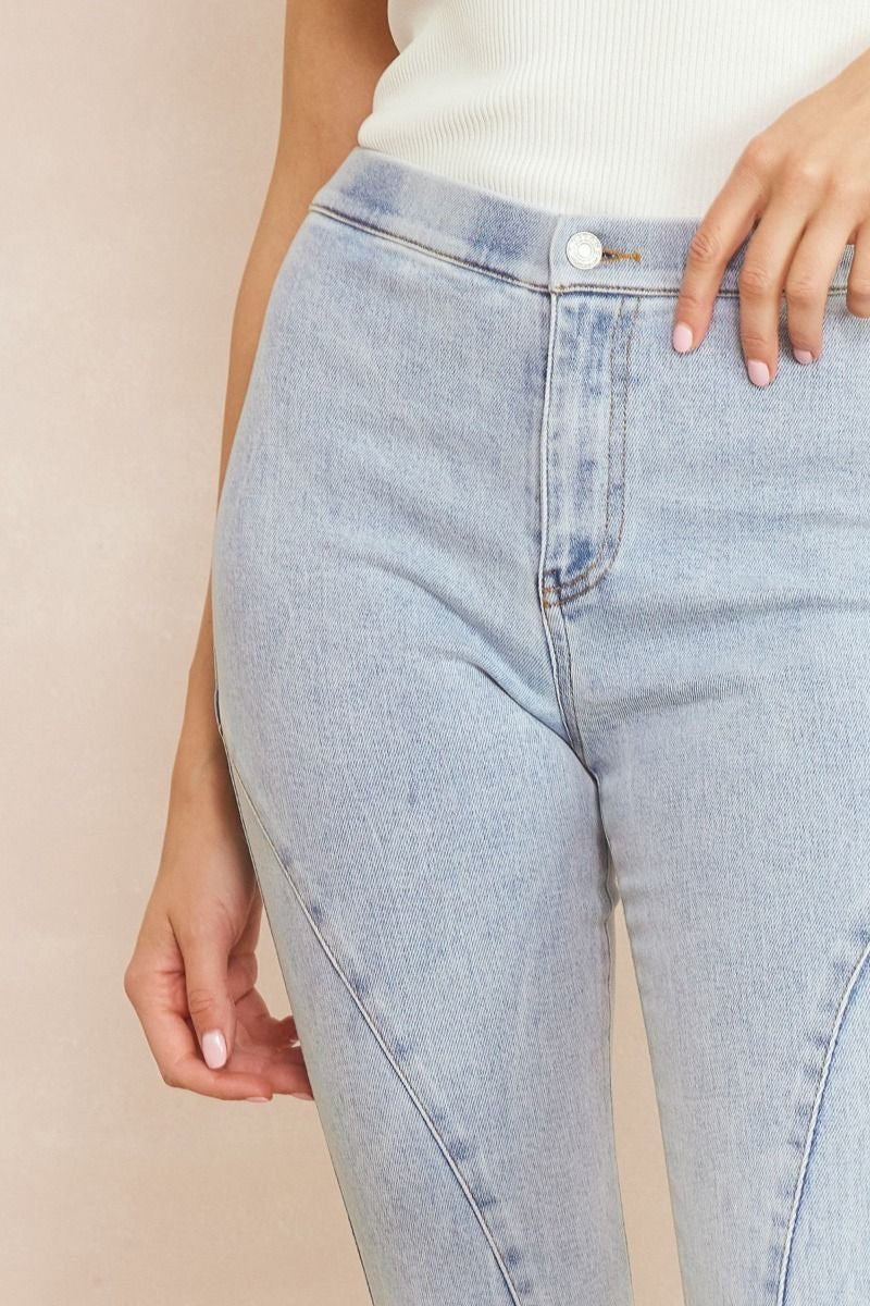 HIGH WAISTED LIGHT WASH ENTRO DENIM - CountryFide Custom Accessories and Outdoors