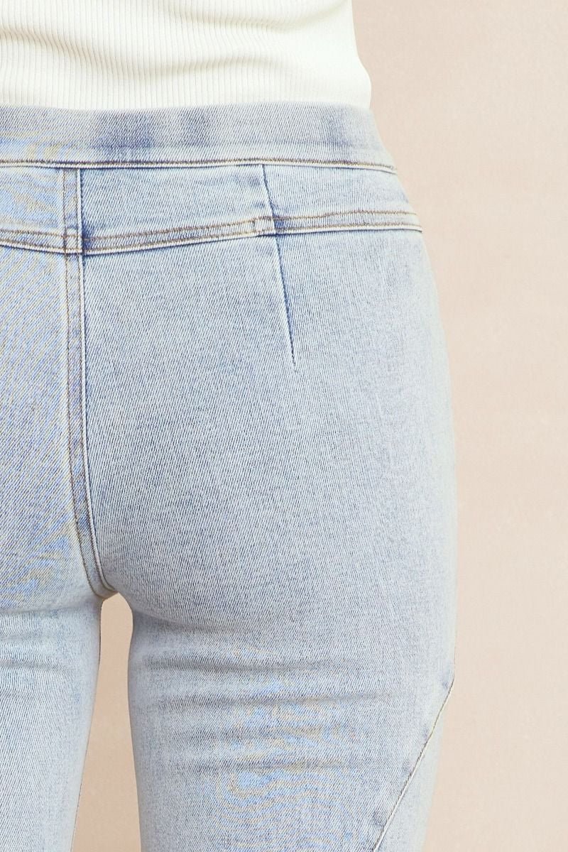 HIGH WAISTED LIGHT WASH ENTRO DENIM - CountryFide Custom Accessories and Outdoors