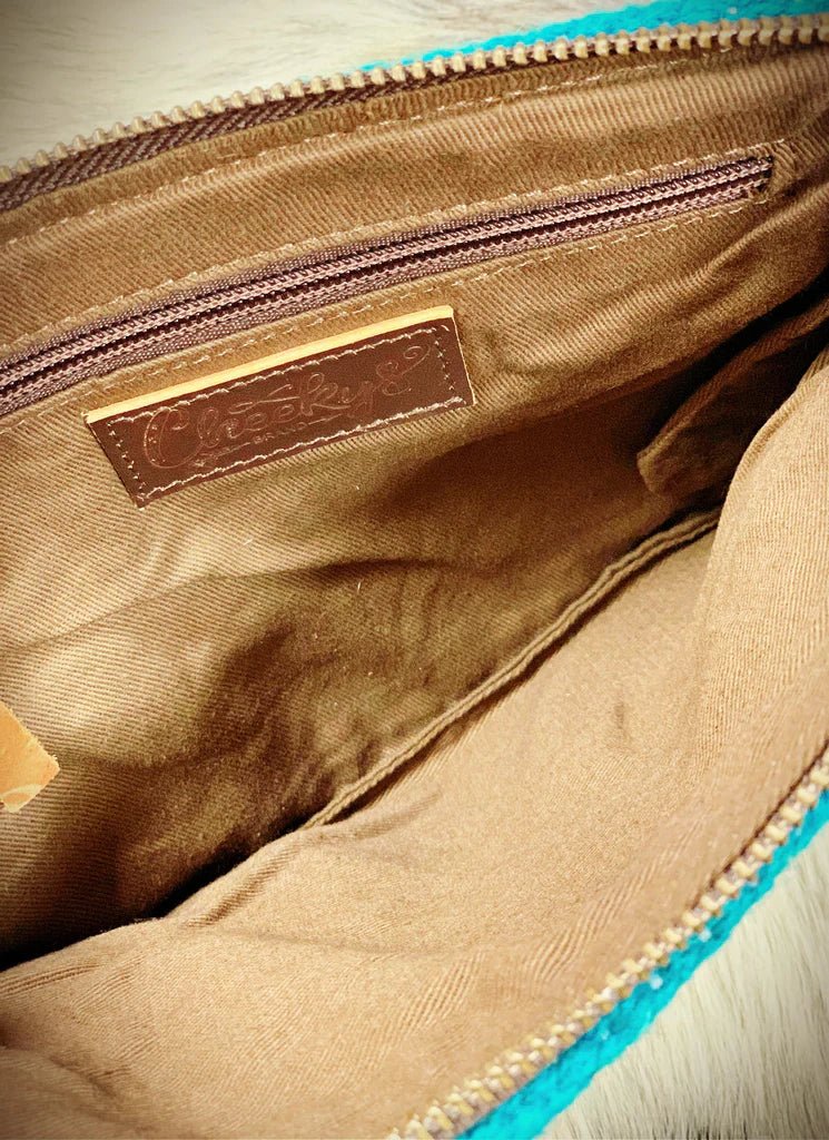 Hot Rodeo Night Clutch in Texhoma Turquoise - CountryFide Custom Accessories and Outdoors