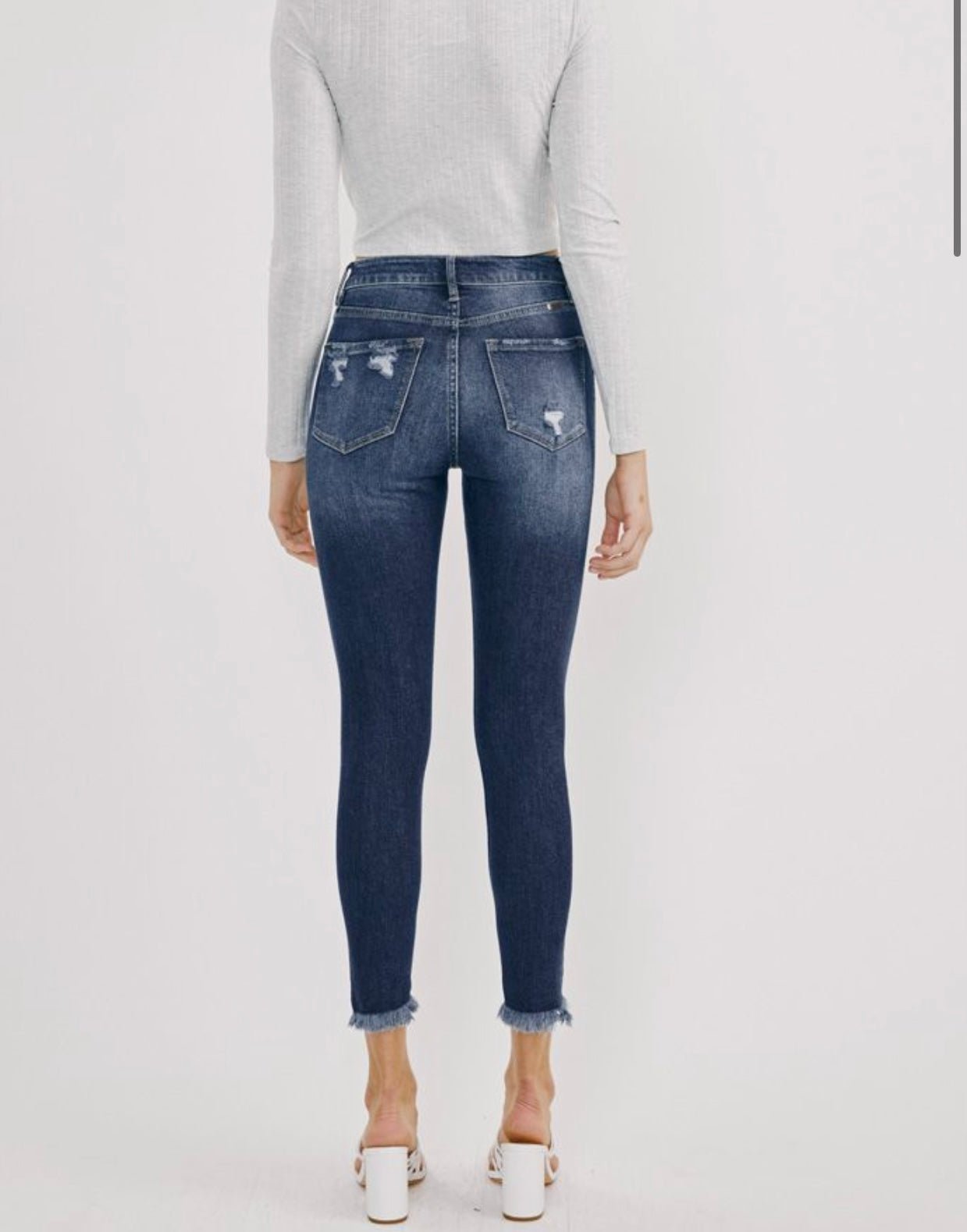 Kaliyah High Rise Ankle Skinny Jeans - CountryFide Custom Accessories and Outdoors