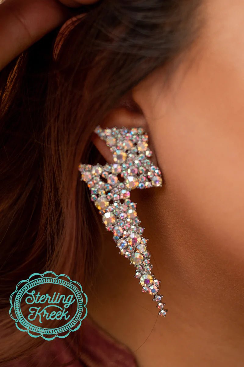 LIGHTNINGS TOO BRIGHT EARRINGS - CountryFide Custom Accessories and Outdoors
