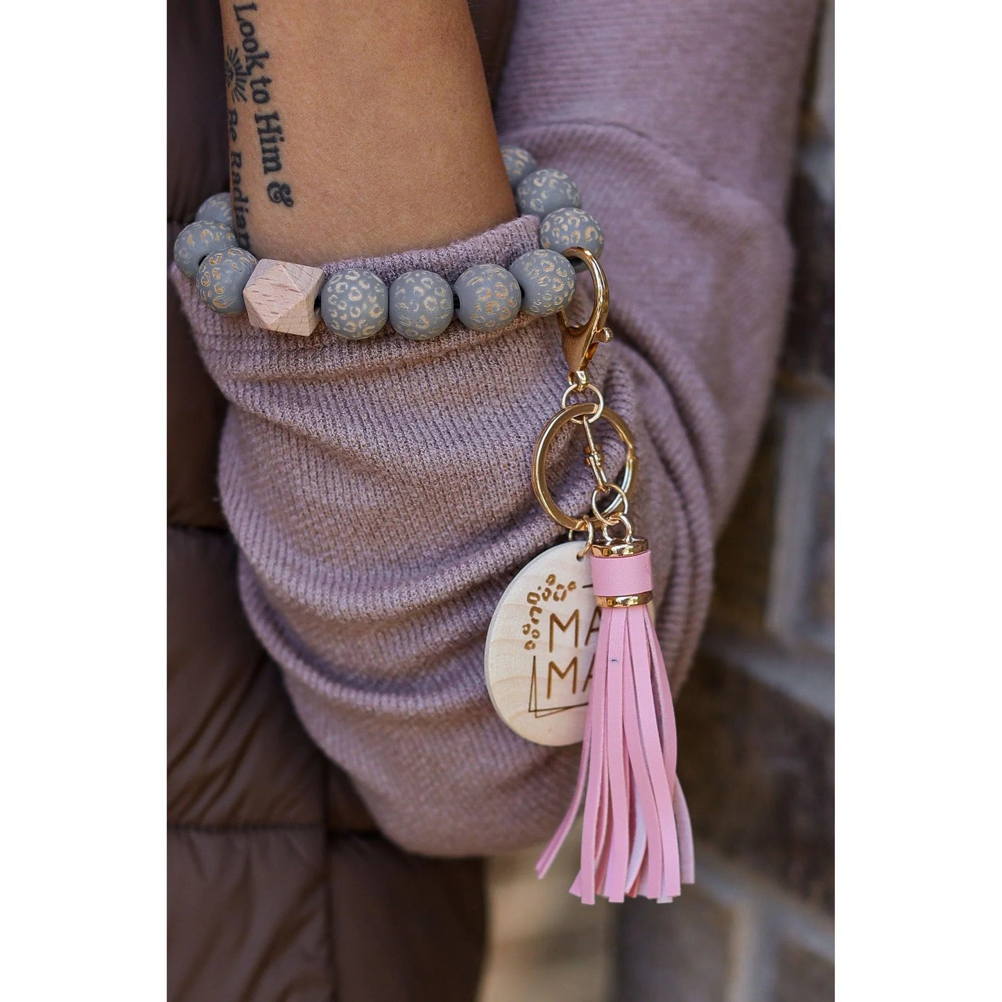 MAMA PENDANT BEADED TASSEL KEYCHAIN - CountryFide Custom Accessories and Outdoors