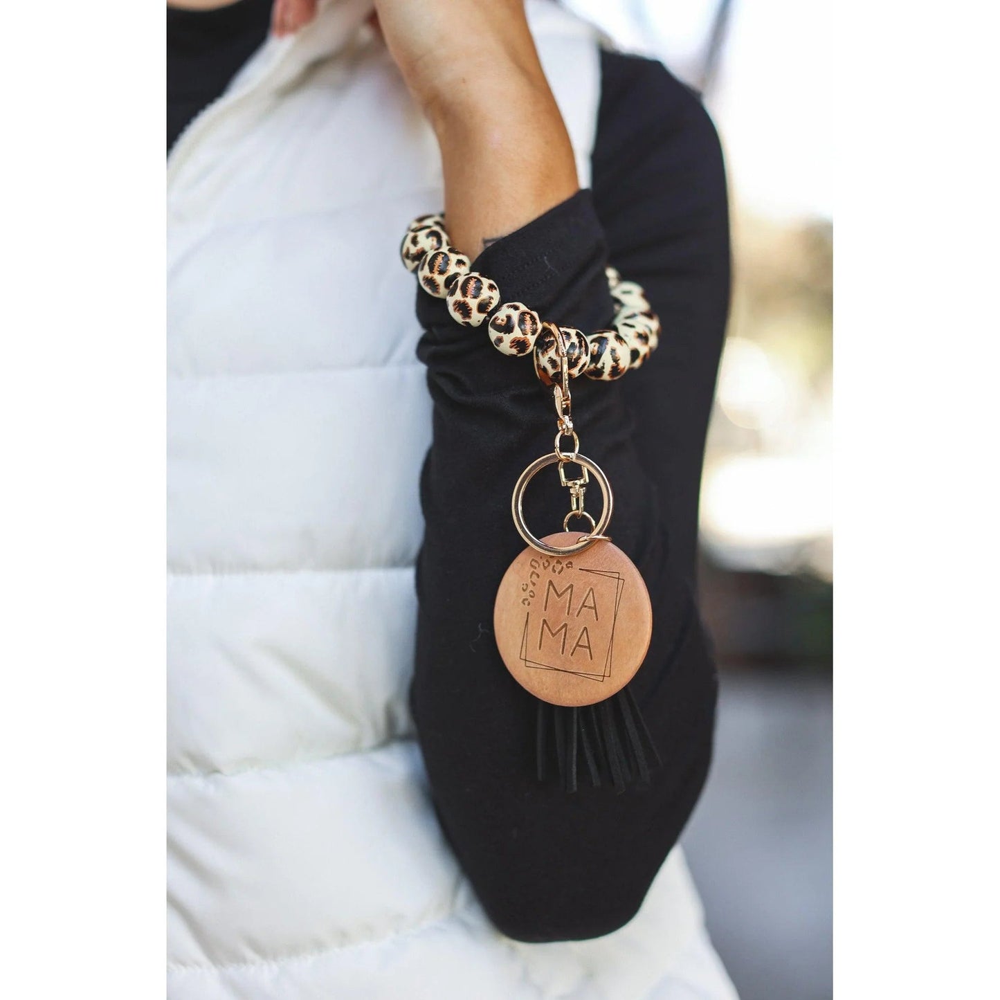 MAMA PENDANT BEADED TASSEL KEYCHAIN - CountryFide Custom Accessories and Outdoors