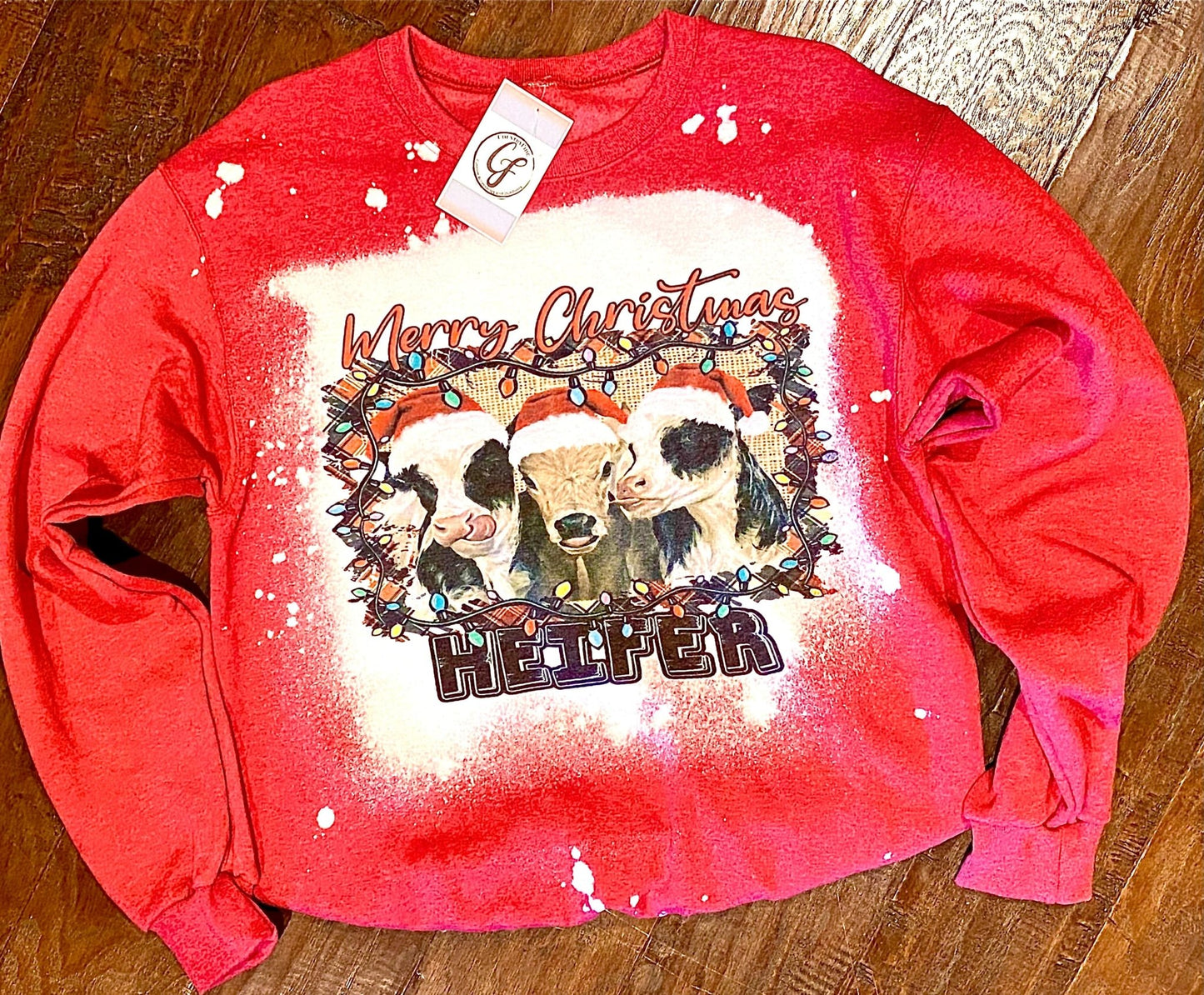 Merry Christmas Heifer - CountryFide Custom Accessories and Outdoors
