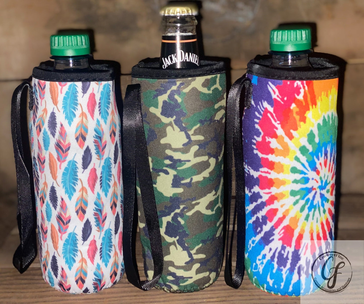Neoprene Water Bottle Huggers - CountryFide Custom Accessories and Outdoors