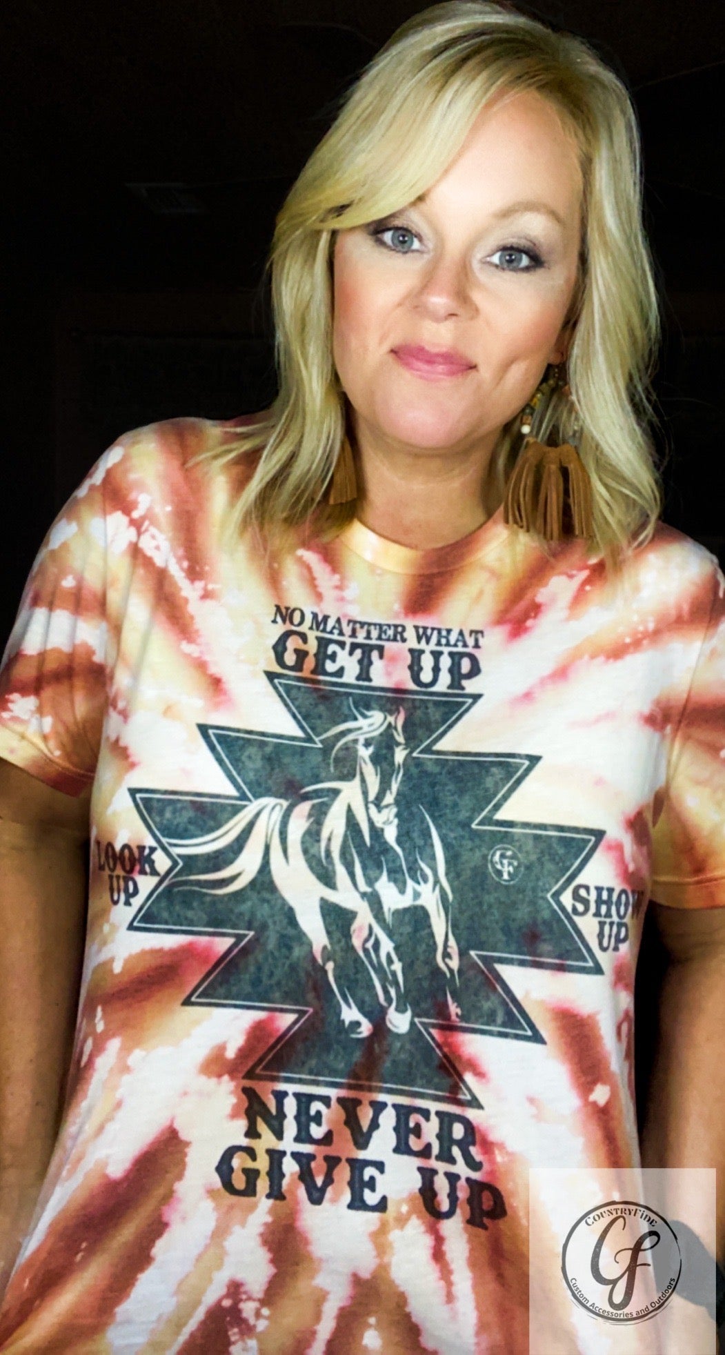 NEVER GIVE UP - CountryFide Custom Accessories and Outdoors