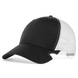 Notch Adjustable Classic Black/White Trucker Blank - CountryFide Custom Accessories and Outdoors