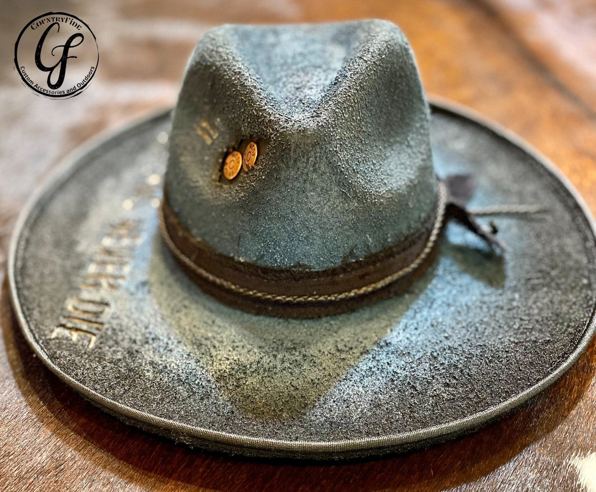 OUTLAW FEDORA - CountryFide Custom Accessories and Outdoors