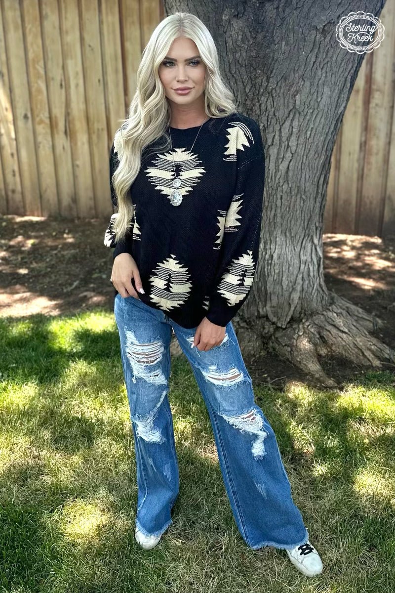 PAINT IT AZTEC SWEATER - CountryFide Custom Accessories and Outdoors