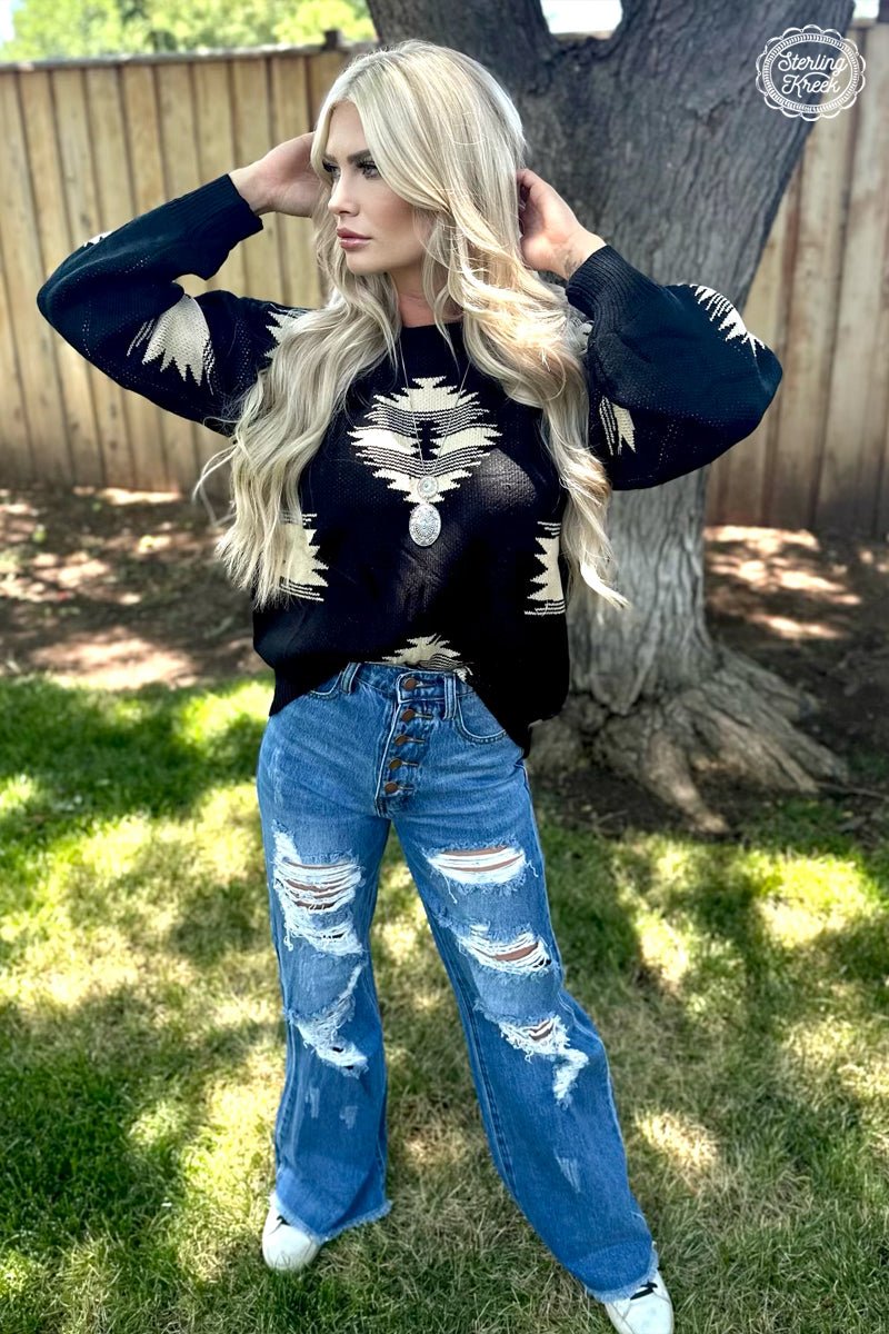 PAINT IT AZTEC SWEATER - CountryFide Custom Accessories and Outdoors