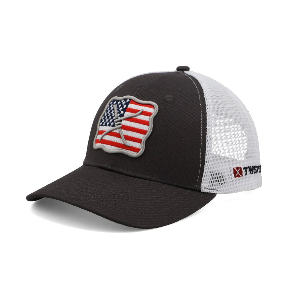 Patriotic Buckle X Cap - CountryFide Custom Accessories and Outdoors