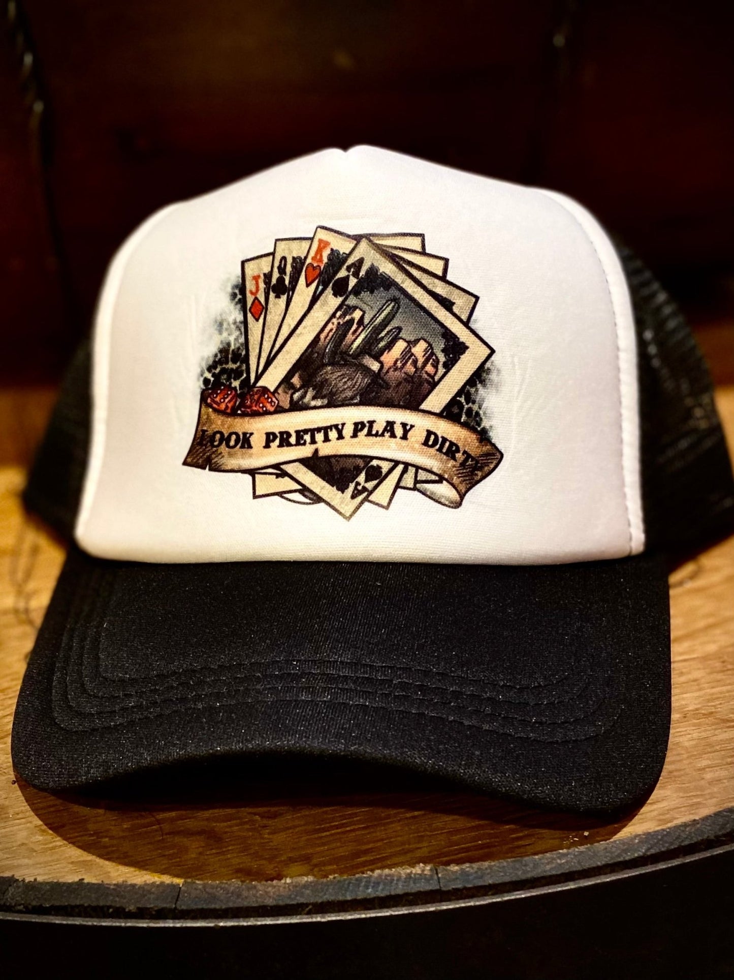 PLAY DIRTY FOAM FRONT HAT - CountryFide Custom Accessories and Outdoors