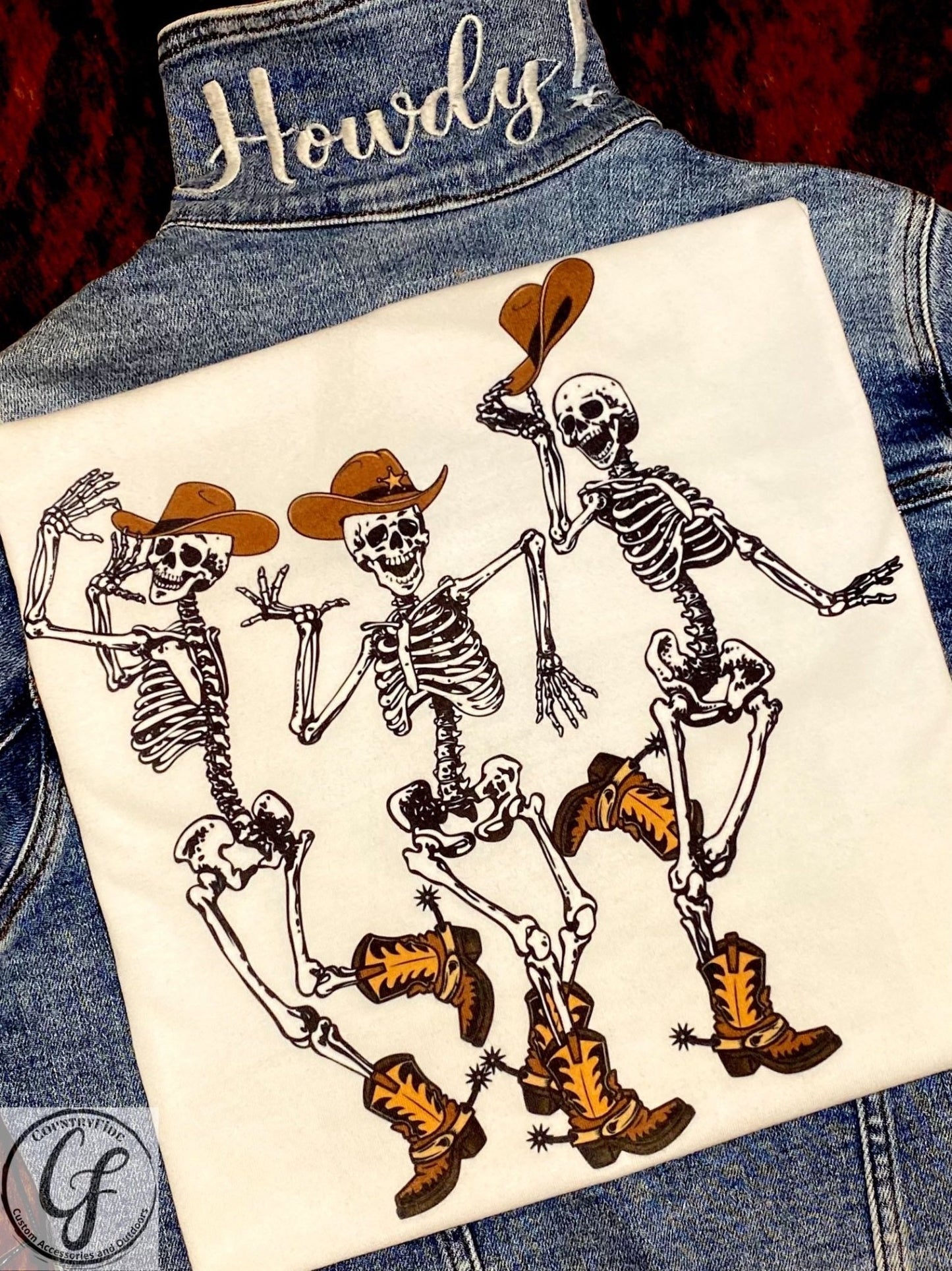 RODEO SKELETON COWBOY - CountryFide Custom Accessories and Outdoors