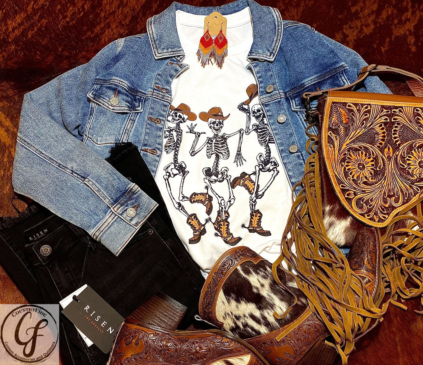 RODEO SKELETON COWBOY - CountryFide Custom Accessories and Outdoors