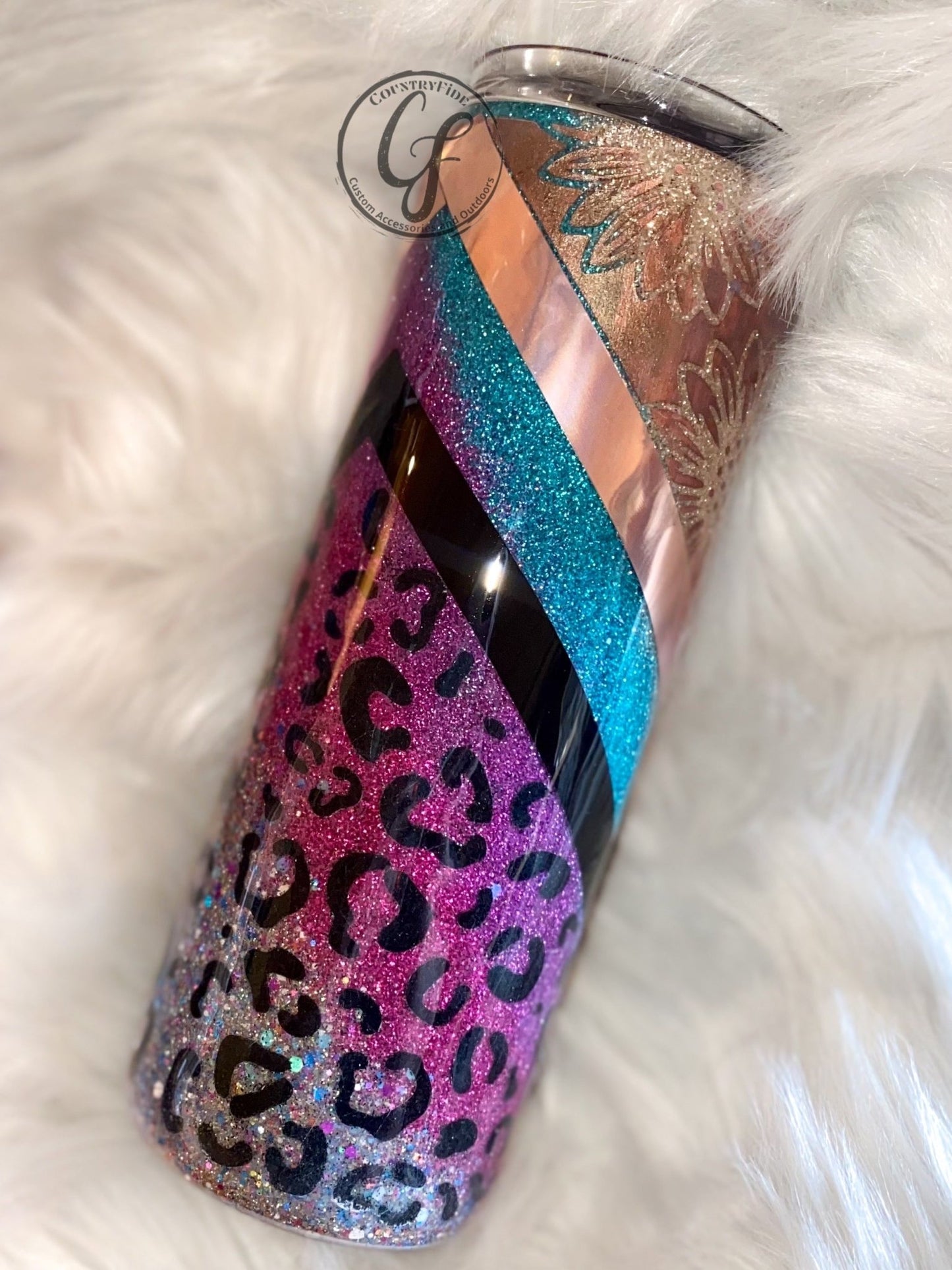 Rose Gold Sunflower - CountryFide Custom Accessories and Outdoors