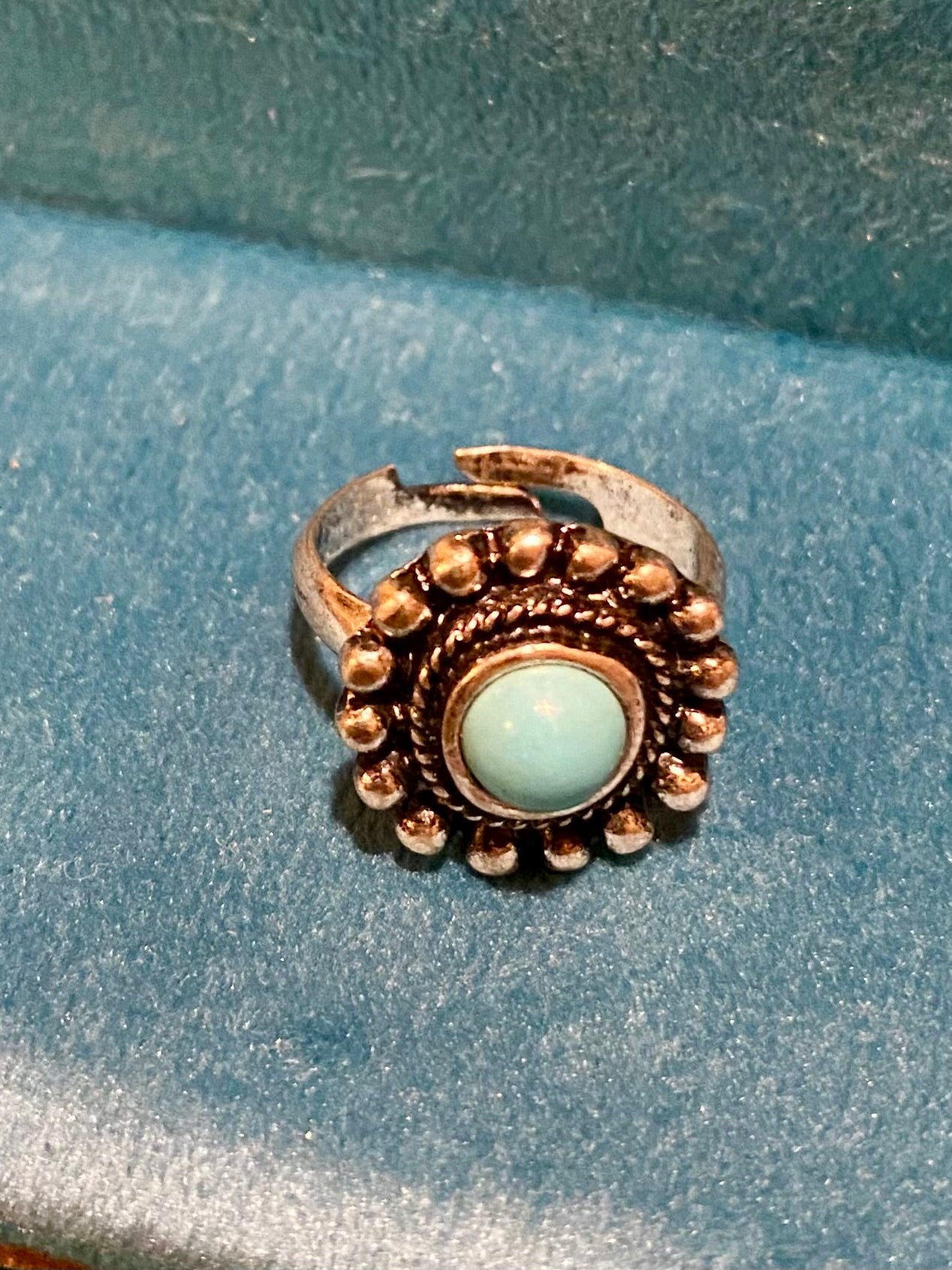 ROUND TURQUOISE RING - CountryFide Custom Accessories and Outdoors