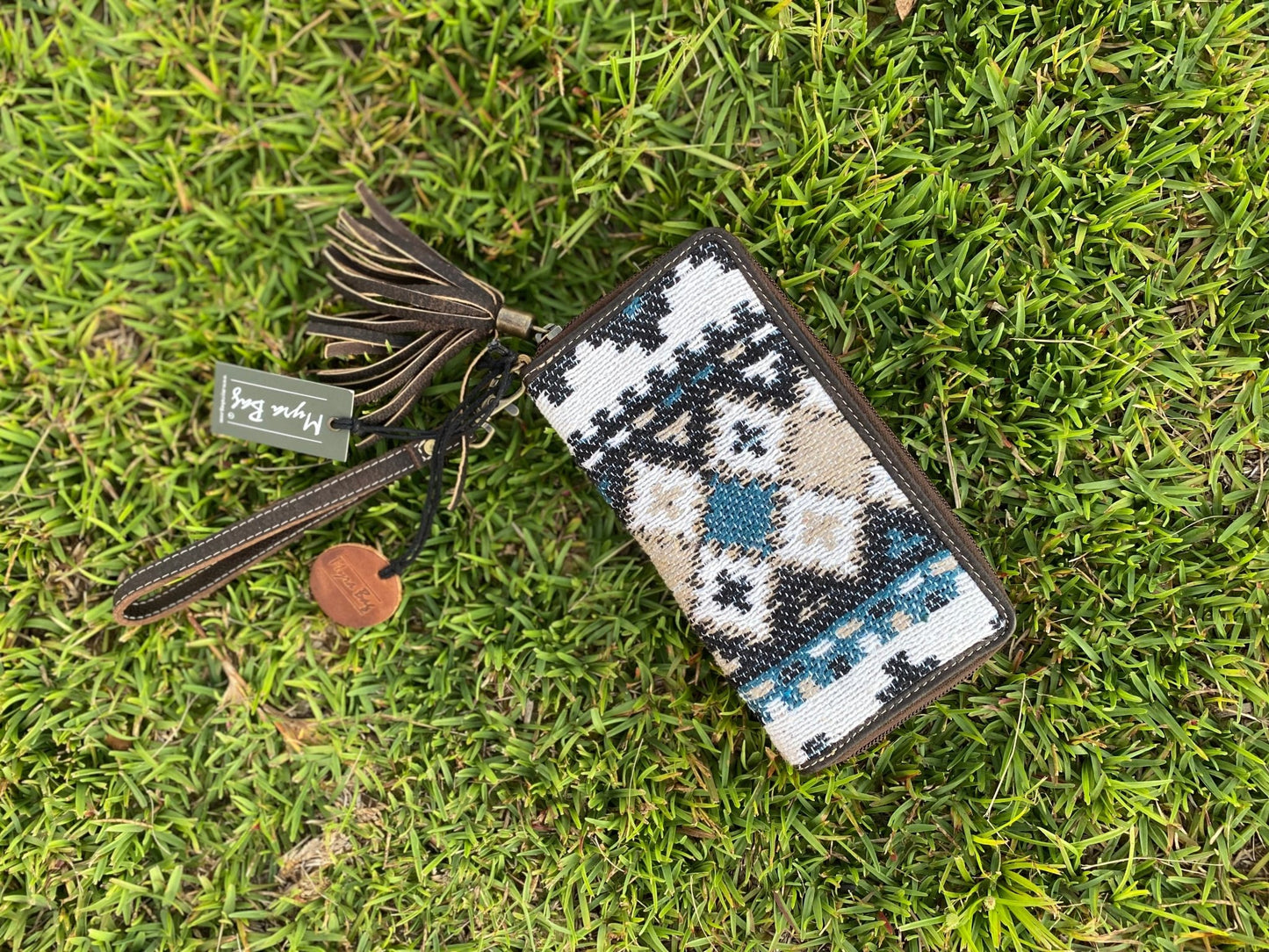 SAND OF SEA WOVEN FABRIC WALLET - CountryFide Custom Accessories and Outdoors