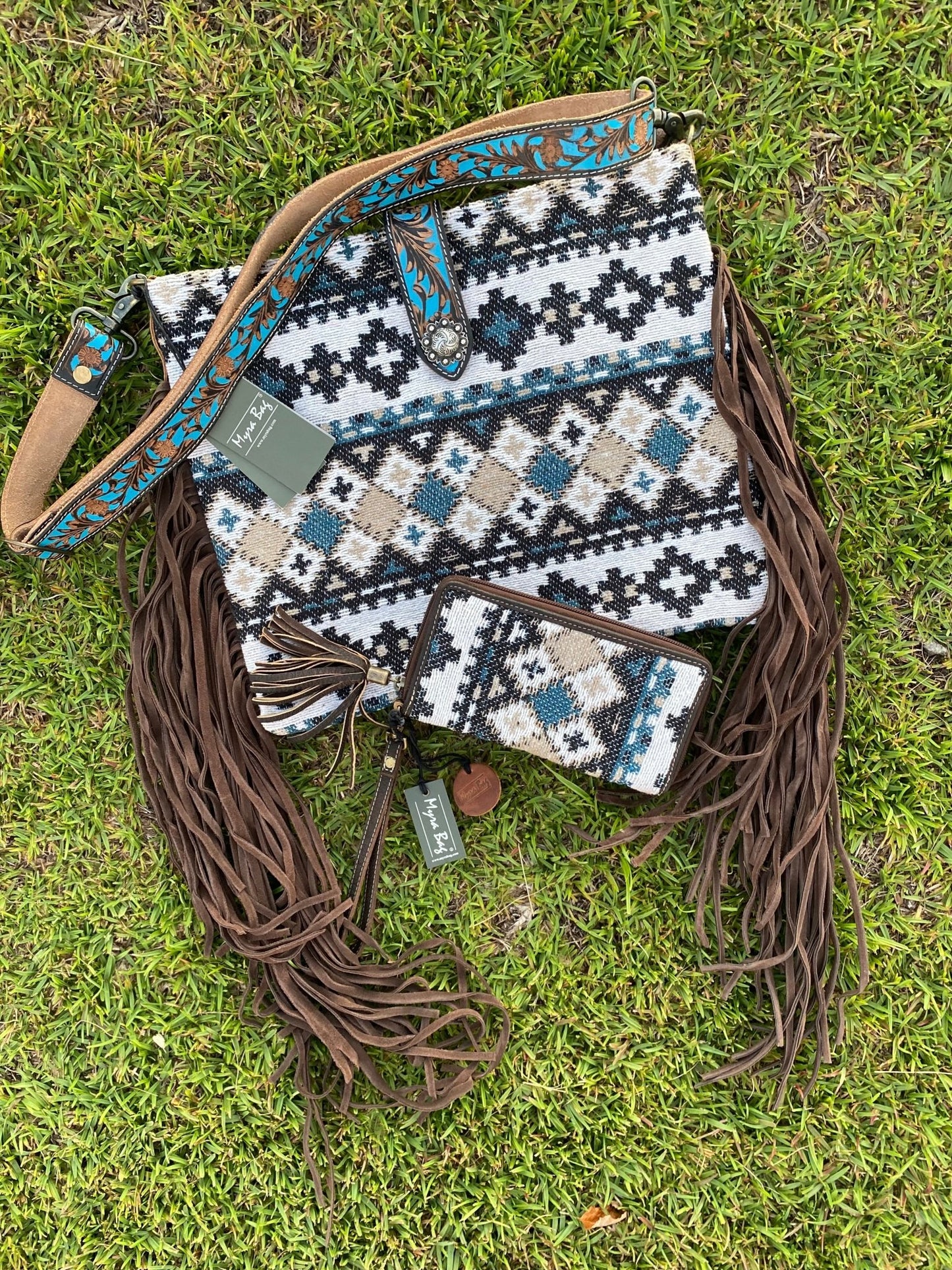 SAND OF SEA WOVEN FABRIC WALLET - CountryFide Custom Accessories and Outdoors