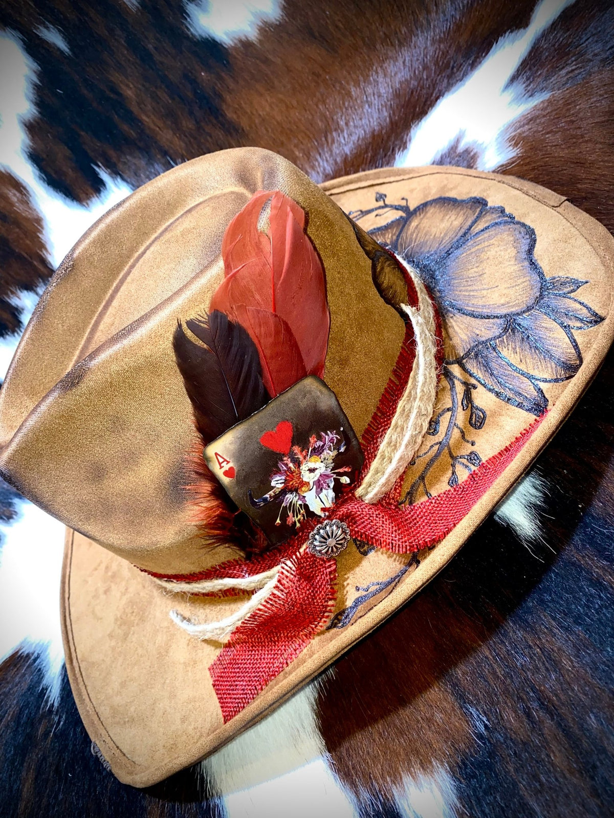 SCARLET FLORAL - CountryFide Custom Accessories and Outdoors