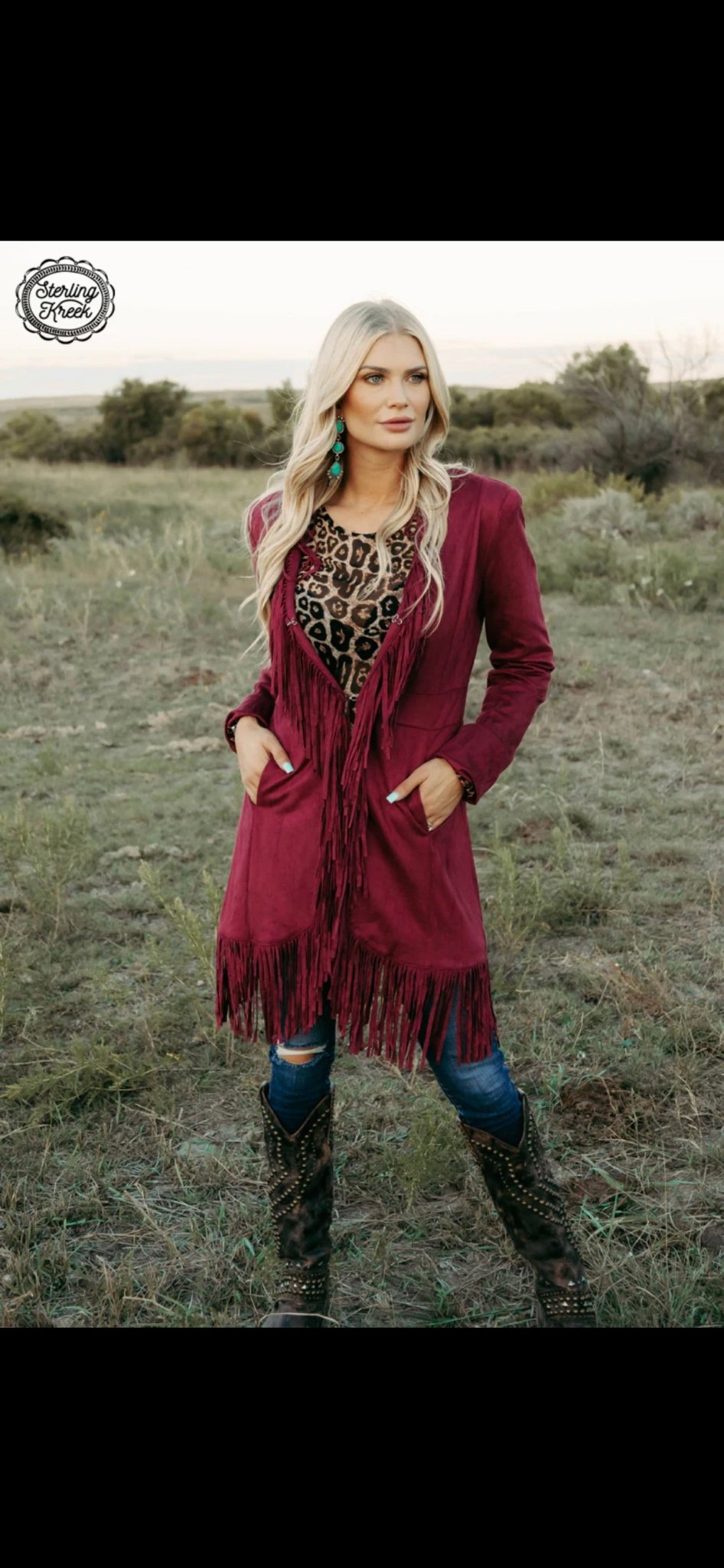 SCOTTSDALE SUEDE JACKET WINE - CountryFide Custom Accessories and Outdoors