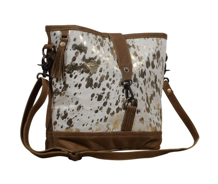 Shiny one Leather & Hairon Bag - CountryFide Custom Accessories and Outdoors