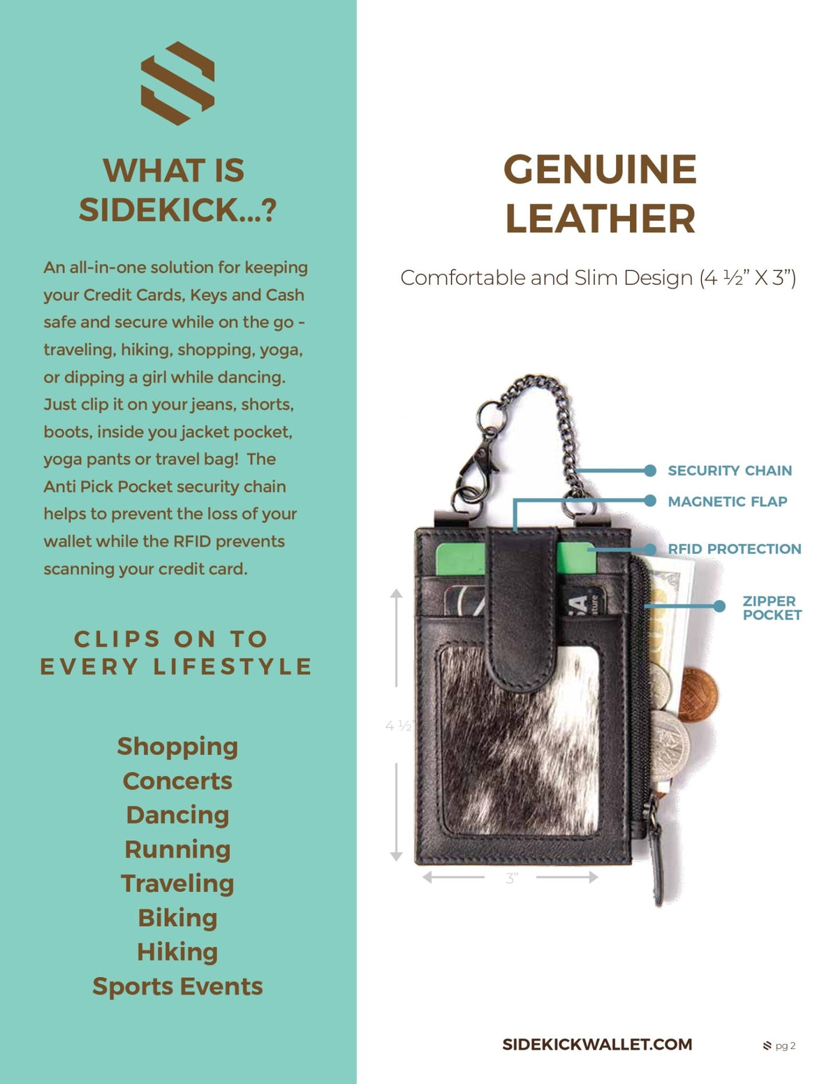Sidekick Wallets - CountryFide Custom Accessories and Outdoors