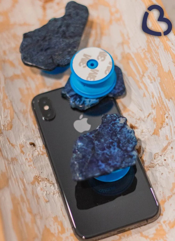 Stone Slab Phone Grip in Deep Blue Sea - CountryFide Custom Accessories and Outdoors