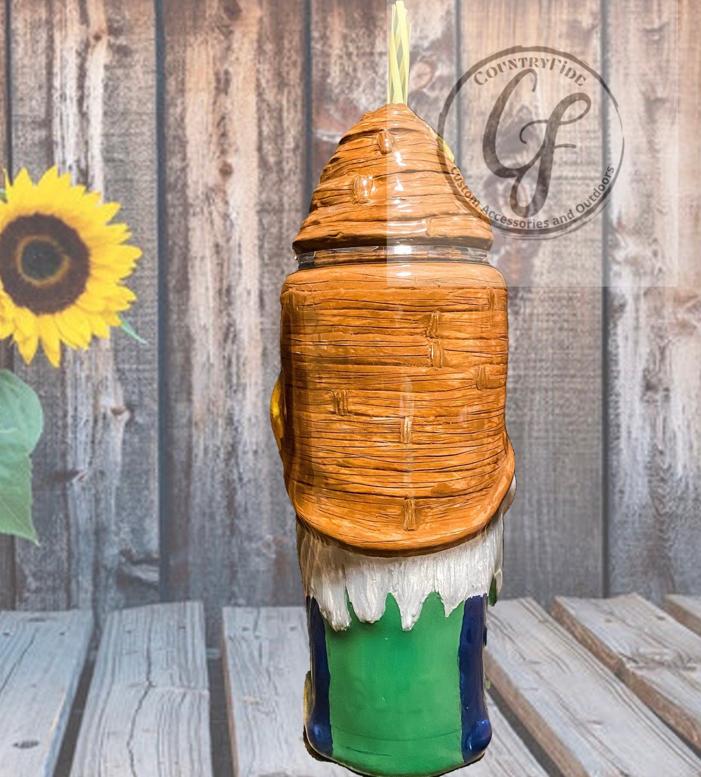 Sunflower Gnome 3D - CountryFide Custom Accessories and Outdoors