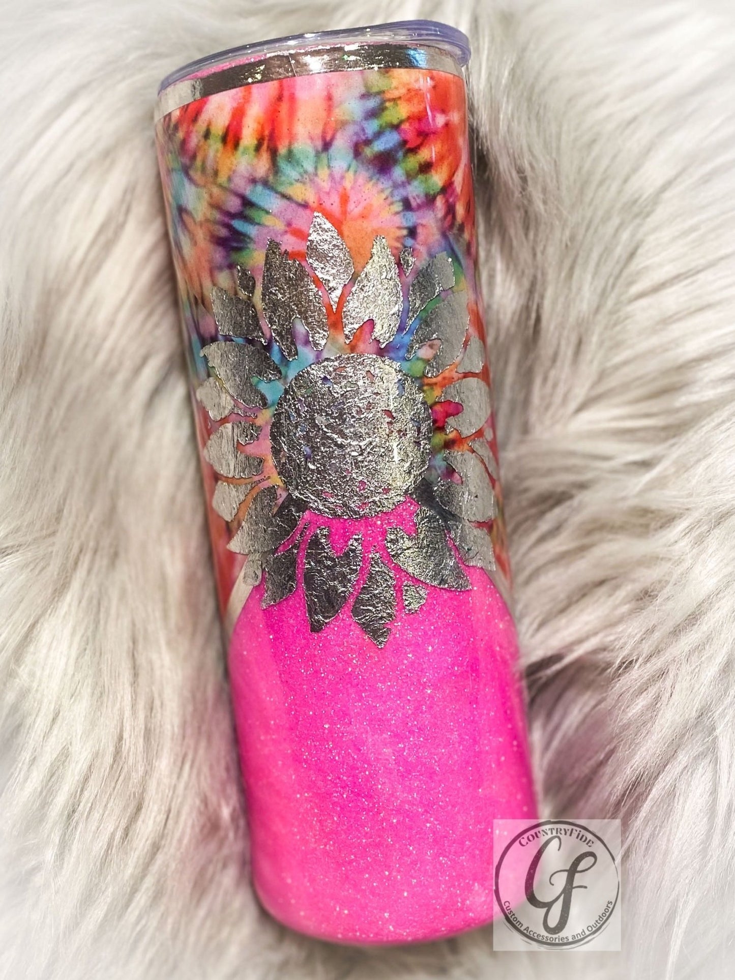 Sunflower Tie Dye - CountryFide Custom Accessories and Outdoors