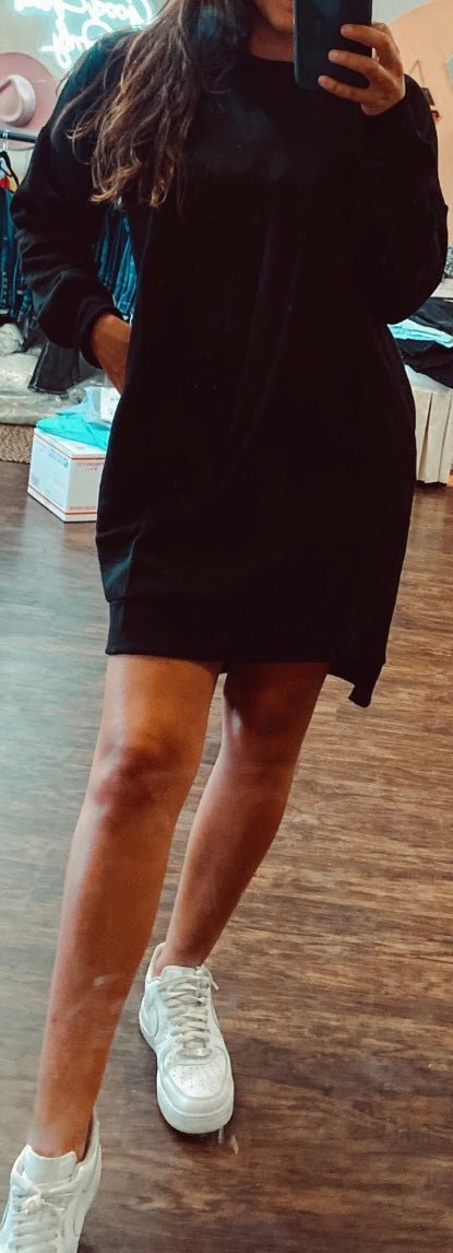 Sweatshirt Dress With Pockets - CountryFide Custom Accessories and Outdoors