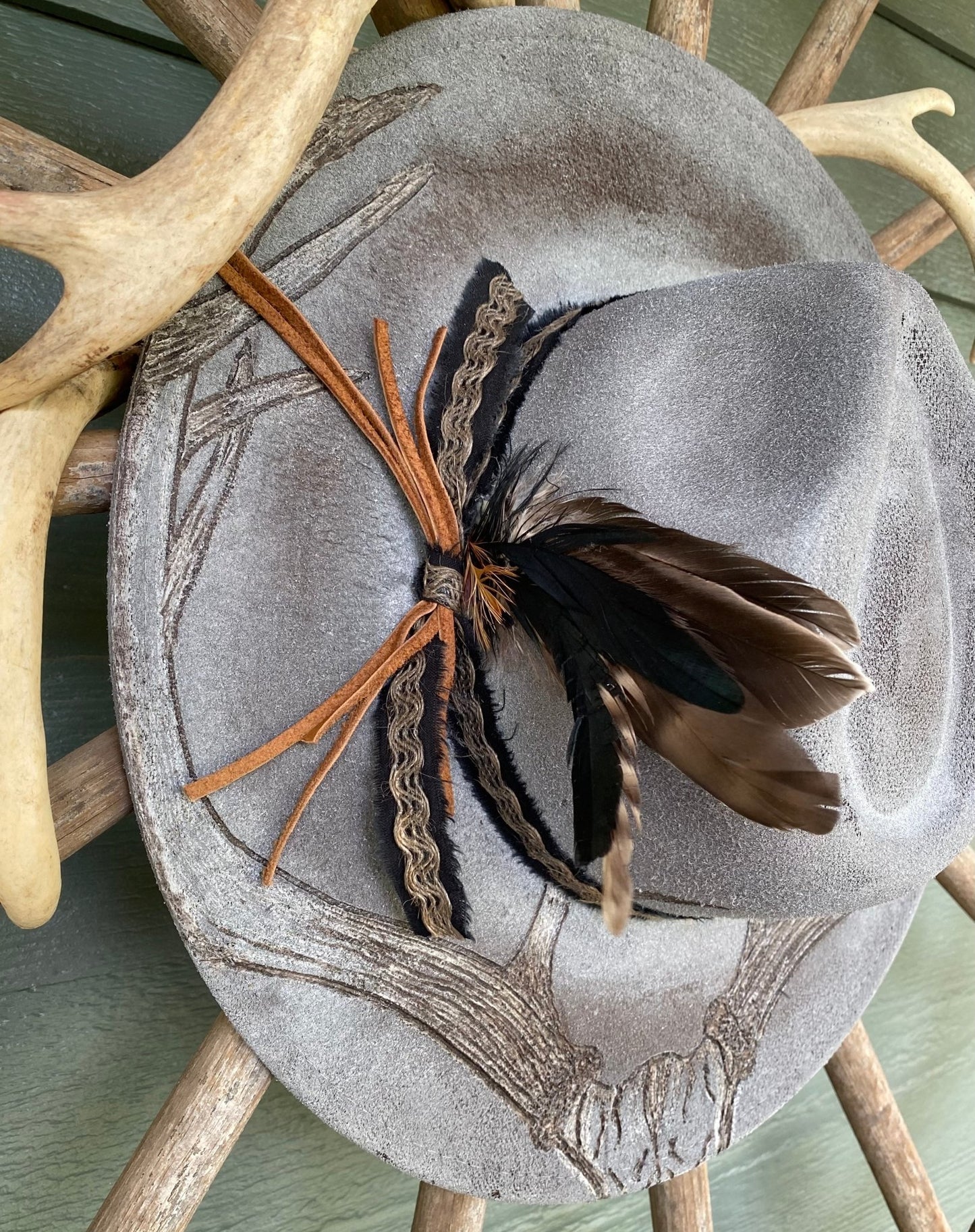 The Huntress Fedora - CountryFide Custom Accessories and Outdoors