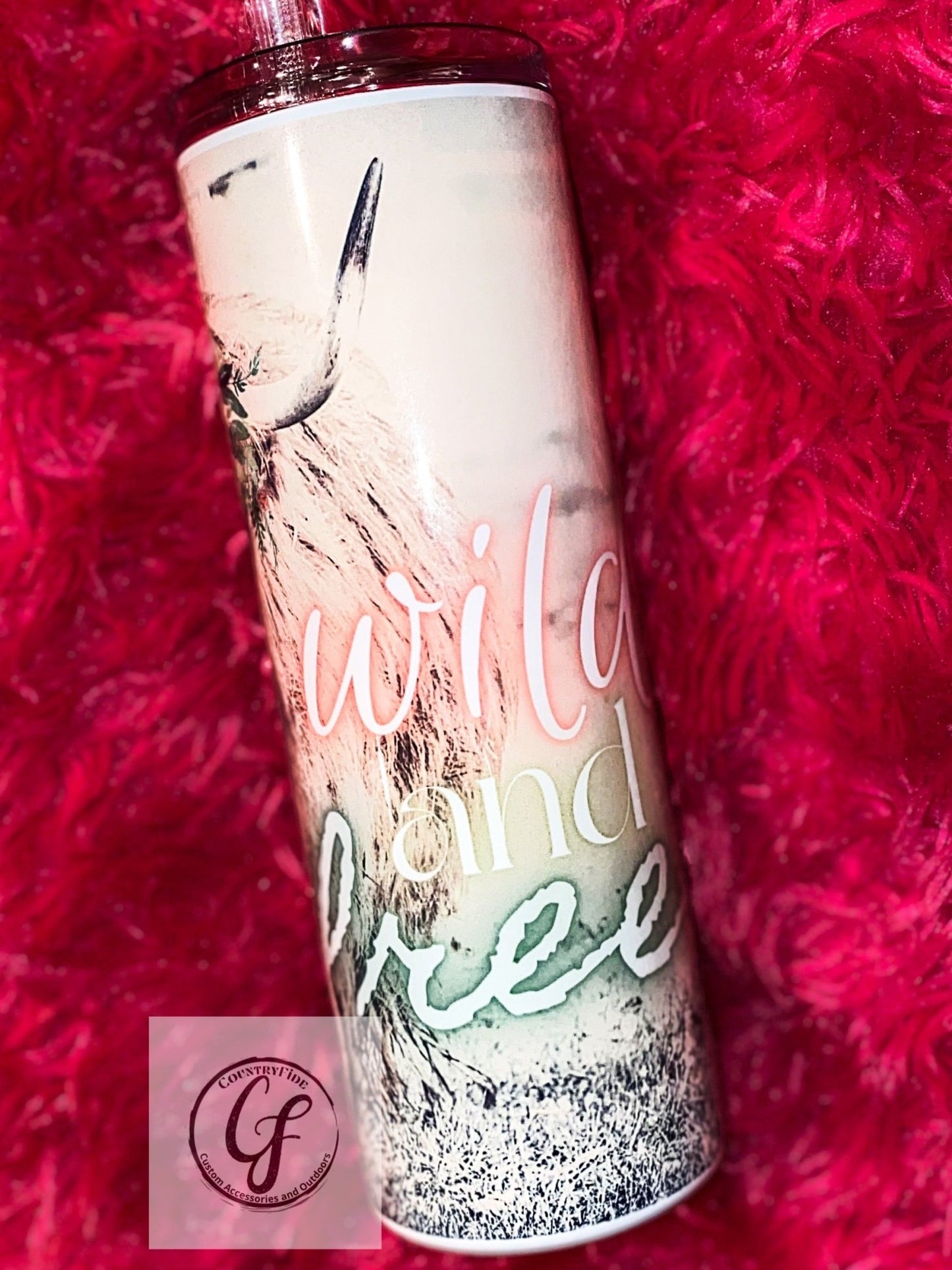 WILD AND FREE 20 OZ - CountryFide Custom Accessories and Outdoors