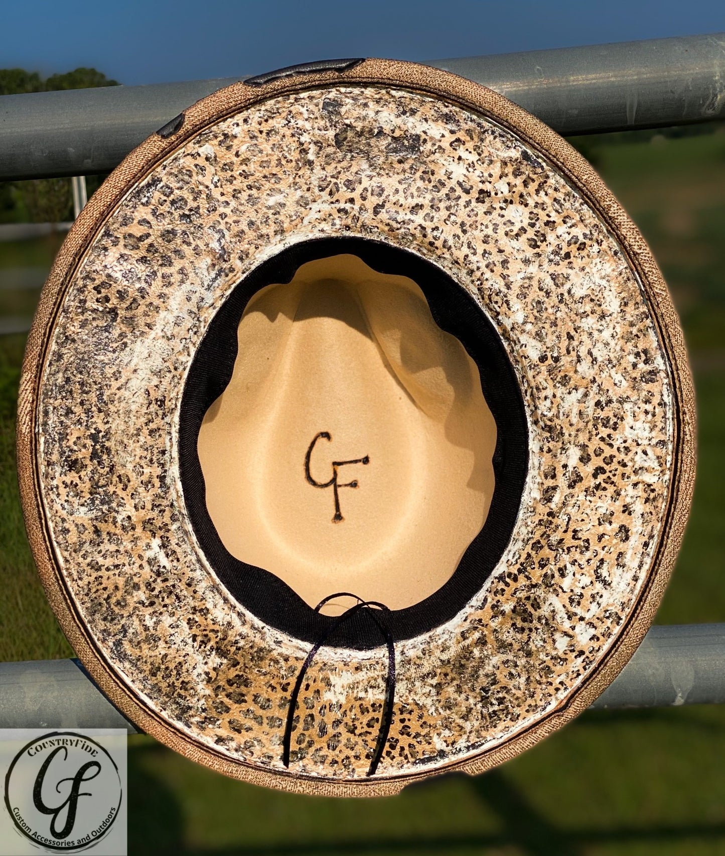 WILD LEOPARD FEDORA - CountryFide Custom Accessories and Outdoors