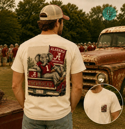 CHEVY GAME DAY COMFORT POCKET TEE