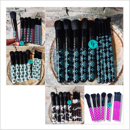 10pc Make Up Brush Sets - CountryFide Custom Accessories and Outdoors