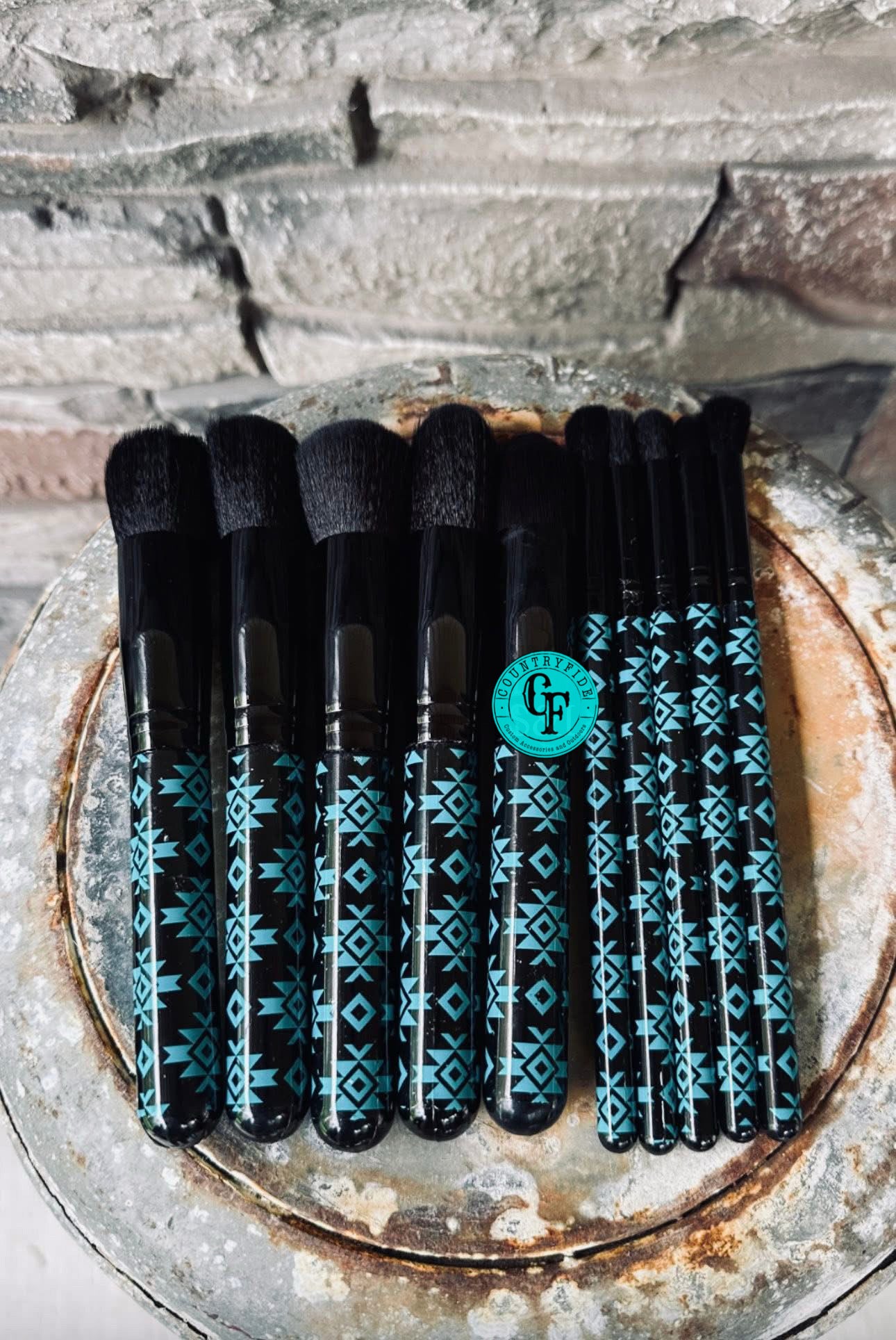 10pc Make Up Brush Sets - CountryFide Custom Accessories and Outdoors